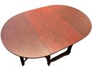 Dekorert spisebord/klaffebord, 1700-tallet