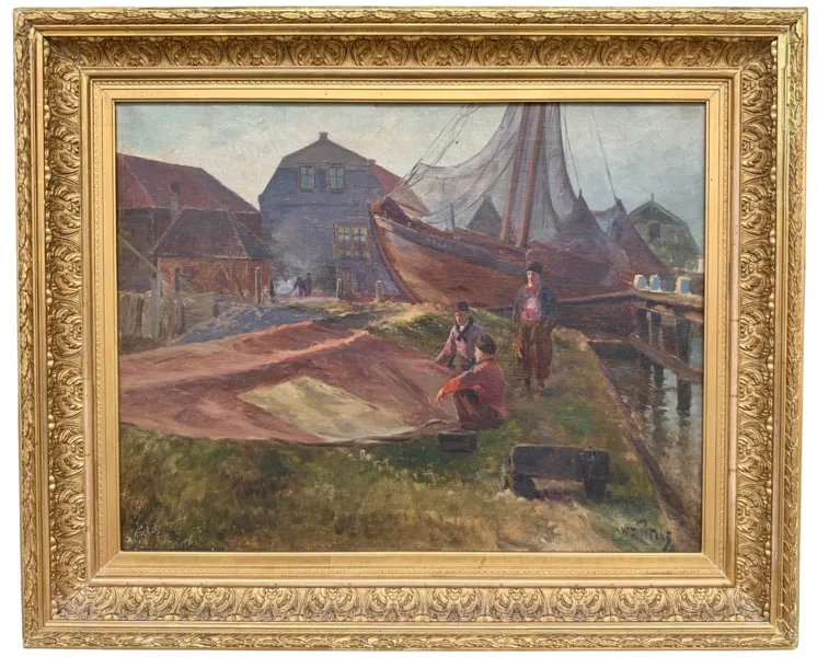Wilhelm Peters - Seilmakere i Drøbak