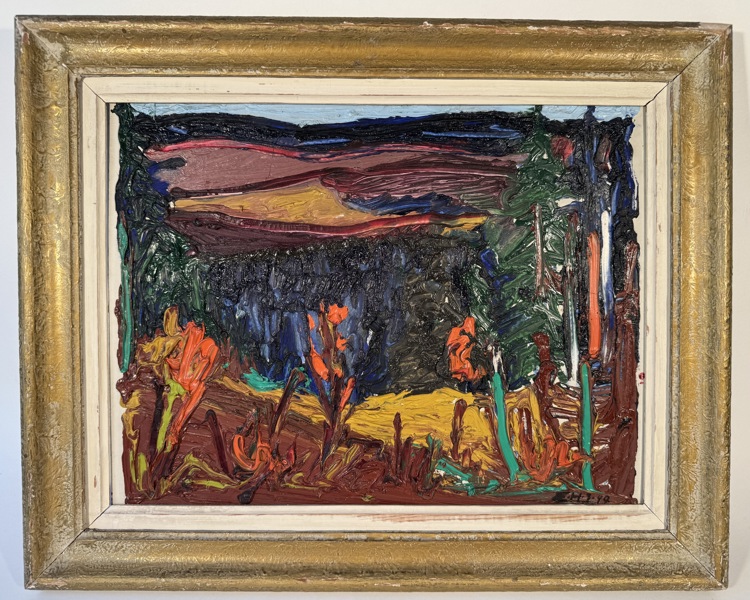 Erik Harry Johannessen - Landskap 1947