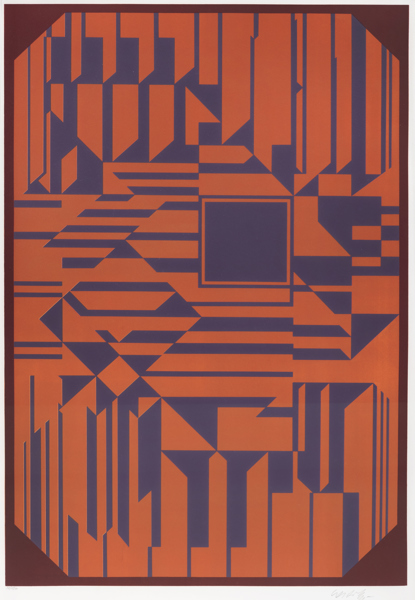 Victor Vasarely - litografi