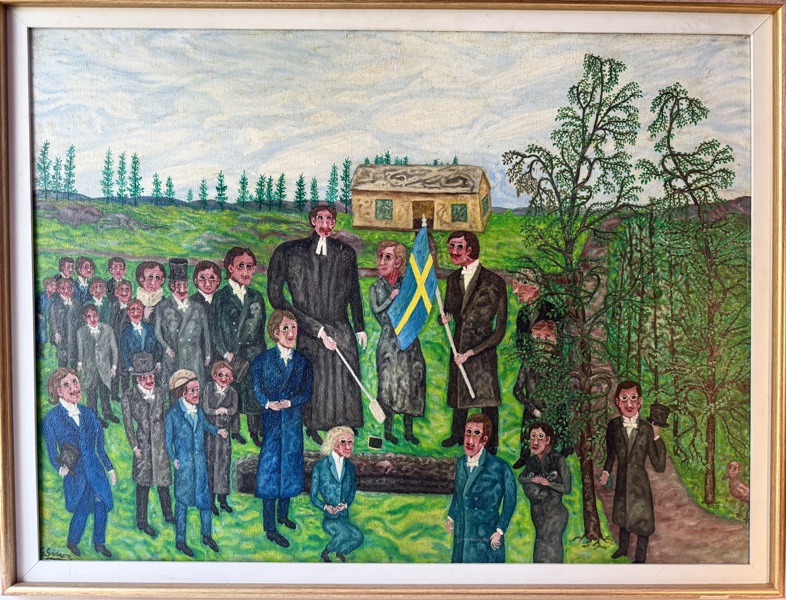 Gustav Gideon - Bellmans begravning, Sverige