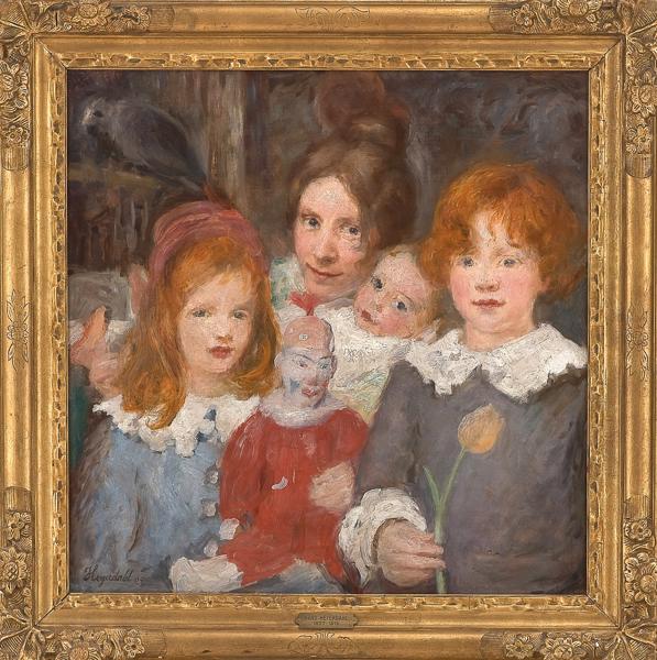 Hans Heyerdahl - Gjøglerfamilie 1904