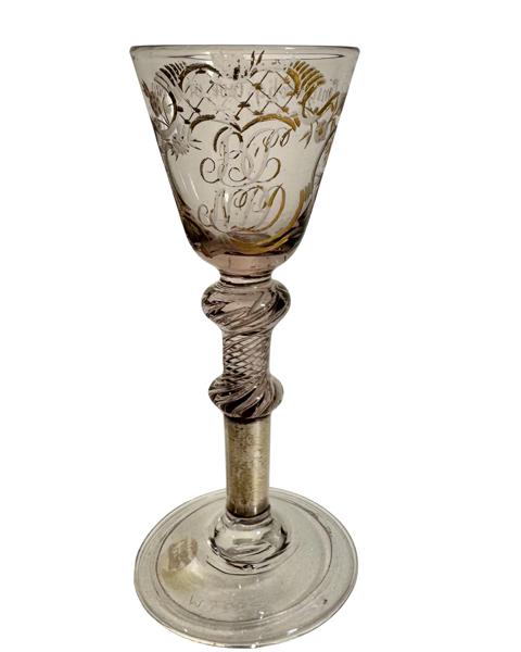 Bryllupsglass "Chrystal dessert"