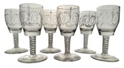 6 bryllupsglass, Hurdal glassverk