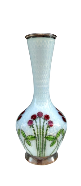 Emaljevase, Gustav Gaudernack /  David Andersen