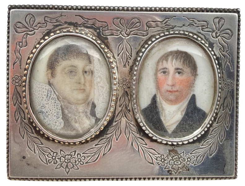 Miniatyrpotrett, Roshauw/Lundgreen Trondhjem/Østerdalen