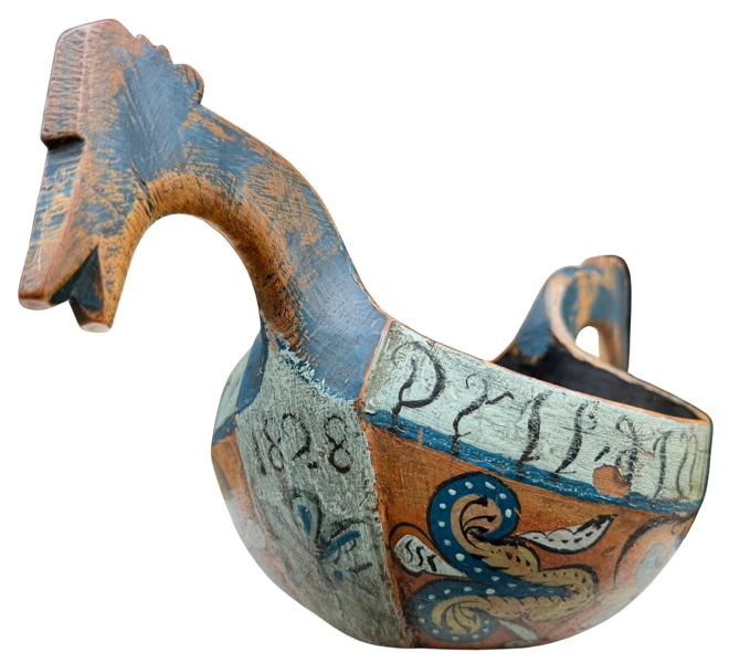 Rosemalt kjenge 1828