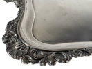 Russisk sølvfat / Russian silver tray, St. Petersburg.