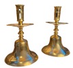 English bell candlesticks ca. 1580