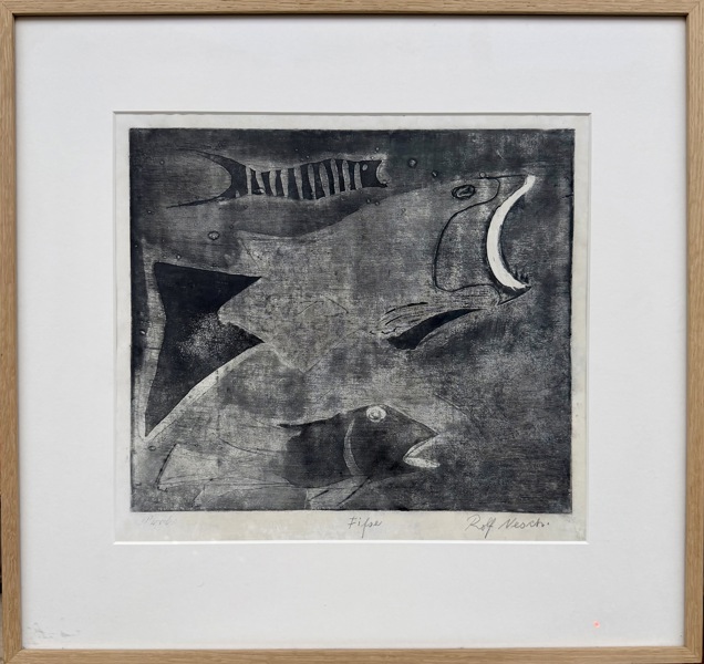 Rolf Nesch - Fisker