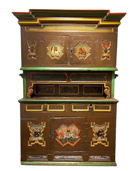 Rosemalt framskap, Jørunstad gård i Sel 1771