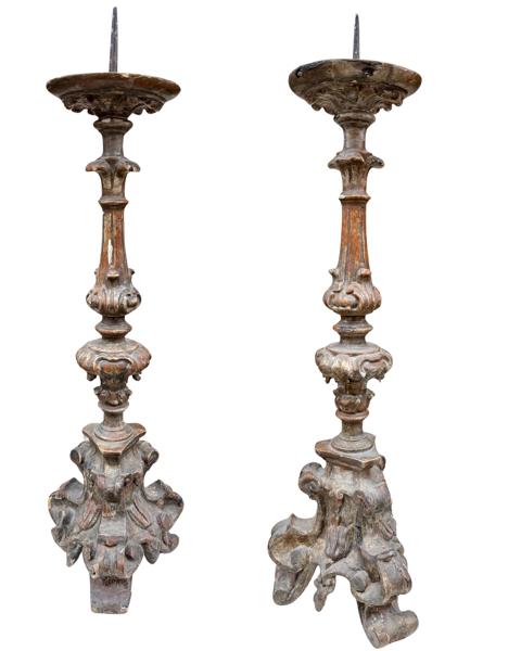 Et par store kirkelysestaker