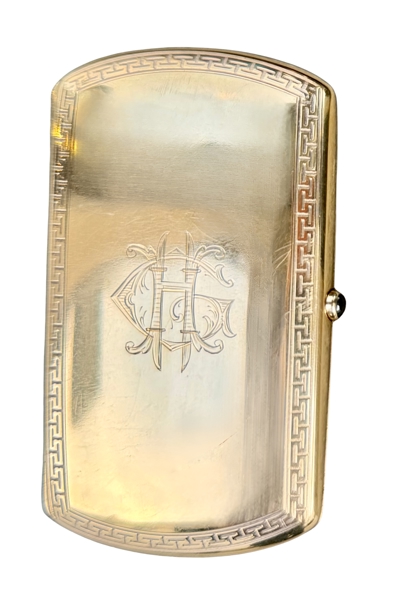 Sigaretteetui i gull