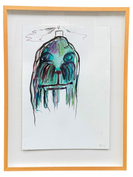 Bjarne Melgaard - Akvarell 1997