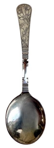 Sølvskje, Lude Bergen 1796