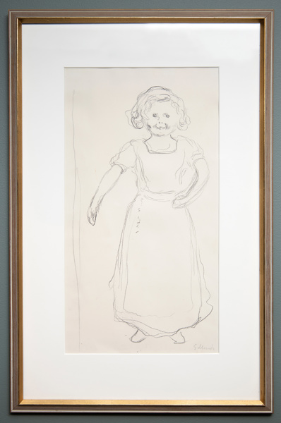 Edvard Munch - Pernille Kirkeby 2 (Little Norwegian Girl Running)