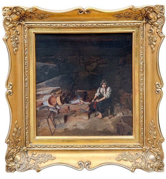 Carl Sundt-Hansen - Pike ved gruen