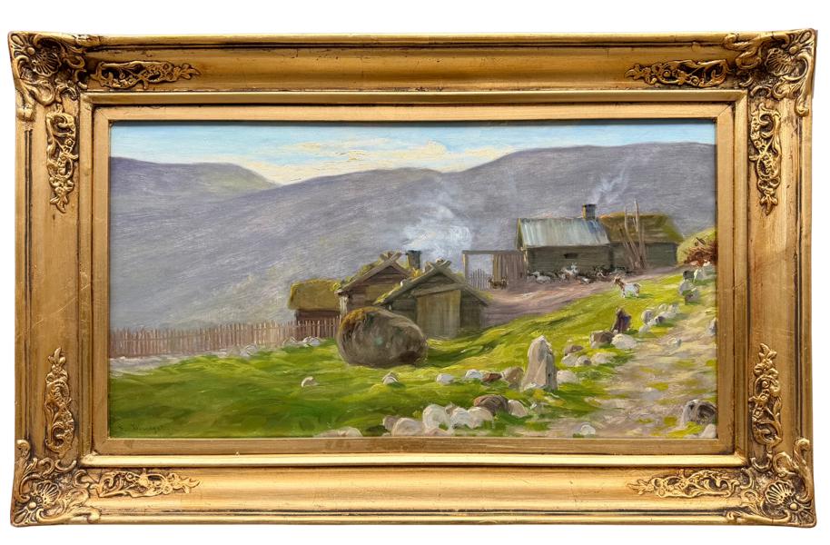 Gustav Wentzel - Seterliv i Gudbrandsdalen