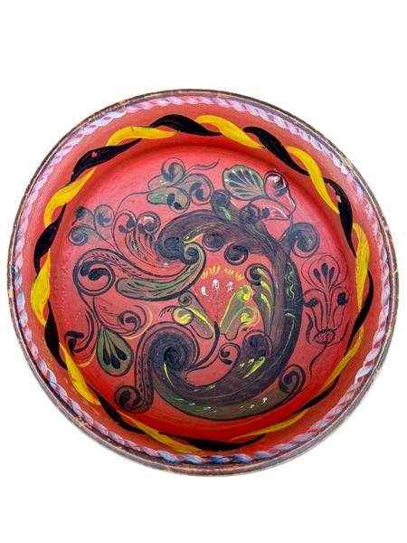 Rosemalt ølbolle, Hardanger