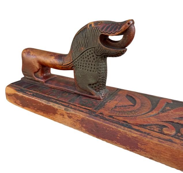 Mangletre m/løve 1849, Elverum.