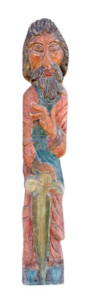 Stort utskåret fragment