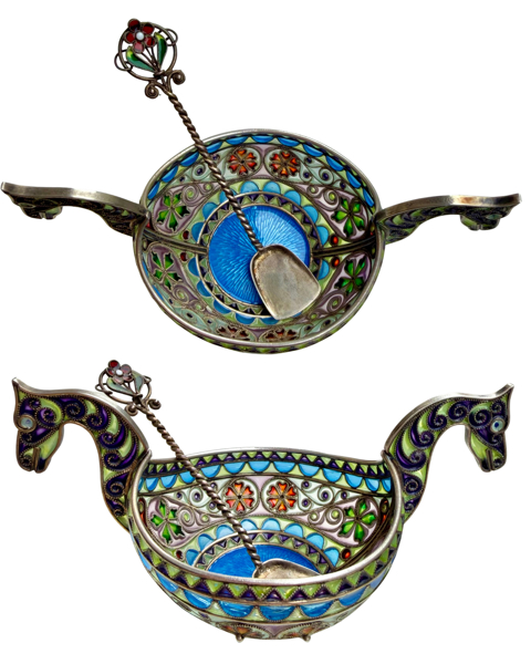 Saltkar/drammebeger, Valdres 1700-tallet