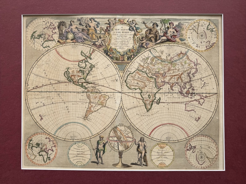 A new map of the world - John Senex ca. 1720