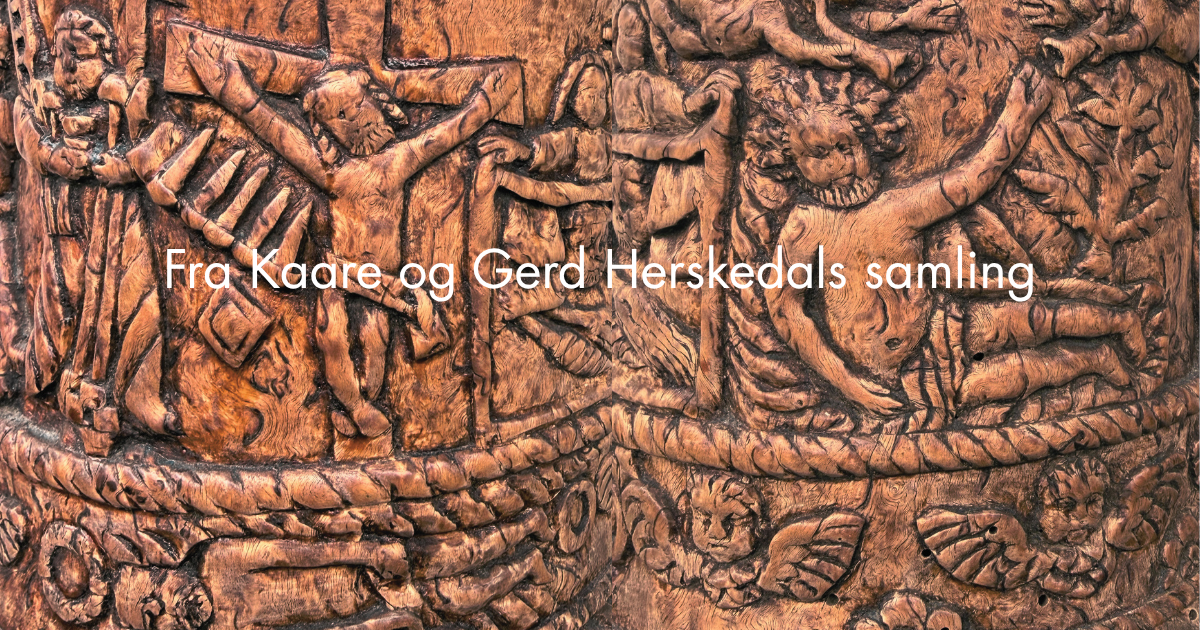 Antikviteter fra Kaare og Gerd Herskedals samling.