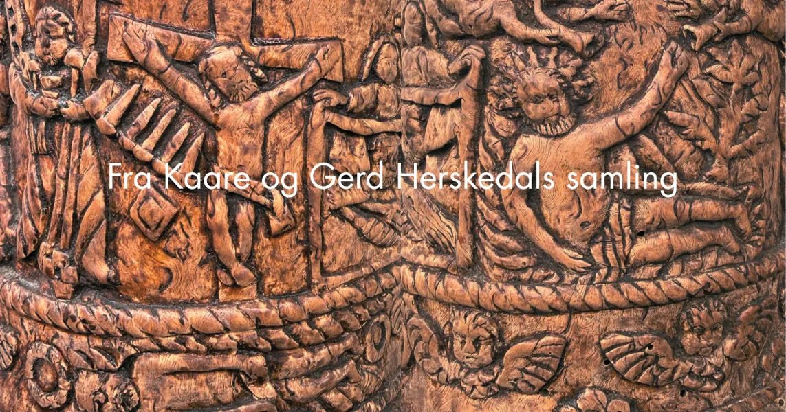 Antikviteter fra Kaare og Gerd Herskedals samling.